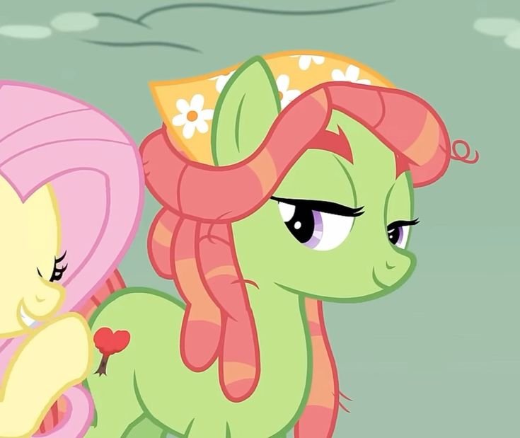 crnbie's tweet photo. and mind you fluttershy's friend tree hugger is black https://t.co/zbaHJmgQlv