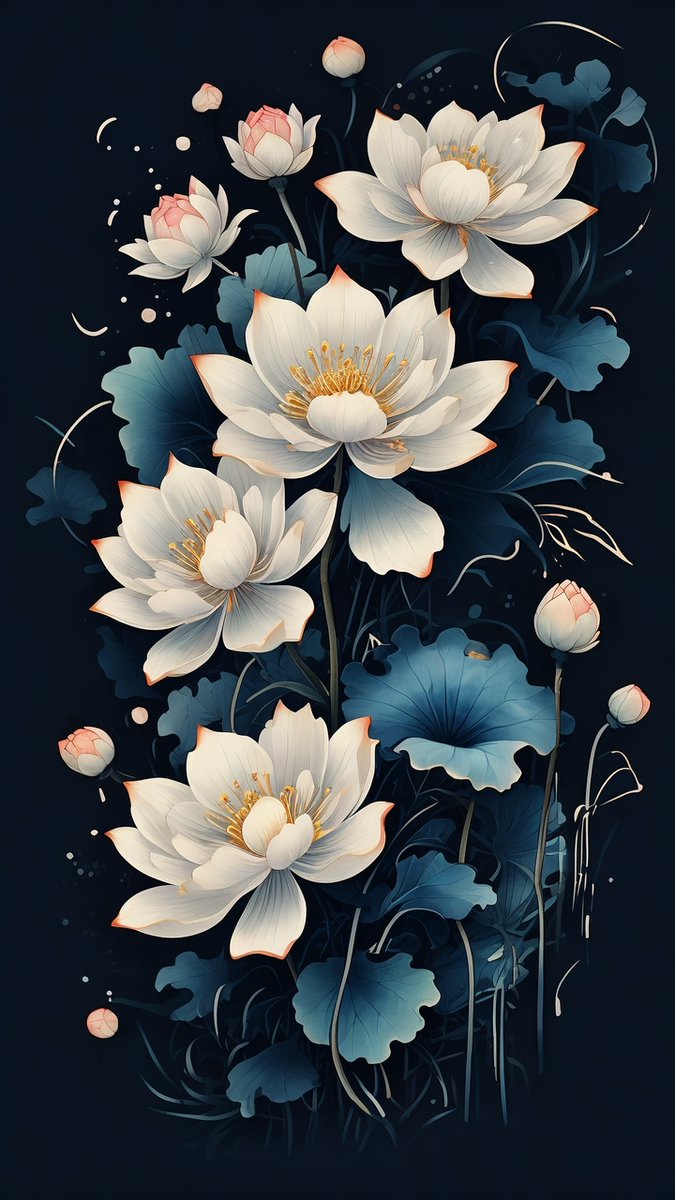 EleganceFive's tweet photo. [谪荷穆、旬の花に紛れて溶け込むような儚さを感じる今日。] https://t.co/p56Hr7Y7Cn