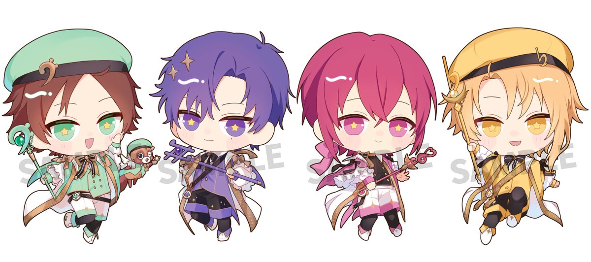 kuro2434_'s tweet photo. 【お仕事✨️】

浦島坂田船×JOYSOUNDコラボのミニキャラを描かせていただきました💫

#浦島坂田船 https://t.co/YMkgGmVezK