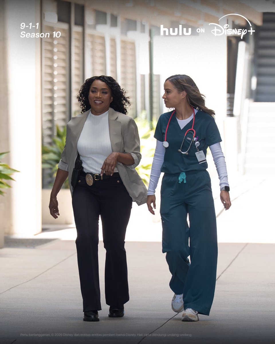 DisneyPlusID's tweet photo. Semua siap di posisi masing-masing! 🫡

Streaming #911 Season 10 sekarang di app baru #DisneyPlusID. https://t.co/t9Z0TVp4l5