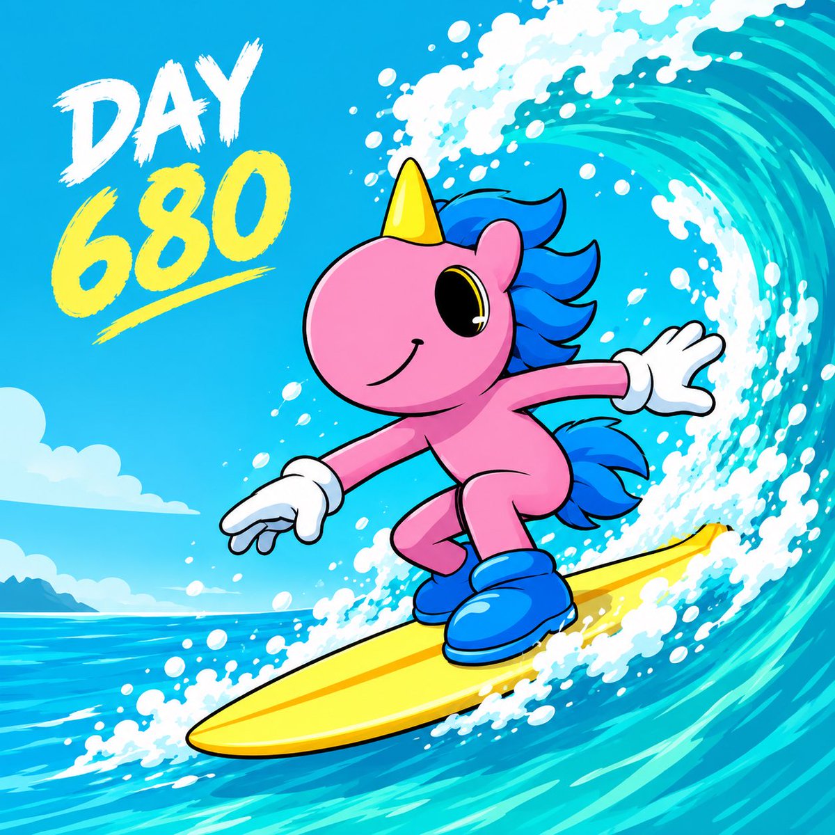 VJLvEekhout's tweet photo. GM $UFD DAY 680 🌊🦄💨✨

Ride your own wave. Enjoy the moment. Keep moving forward.

No rush. No noise. Just good energy and the freedom to be yourself. 💙

#GOODATTRACTSGOOD https://t.co/EBao8OPzdd