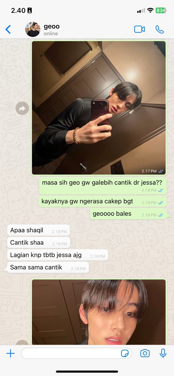 mindimargins's tweet photo. A Keonhyeon one tweet au

Jadi lebih cantik Jessa or Shaquil, Ge? https://t.co/gyrREvBB49