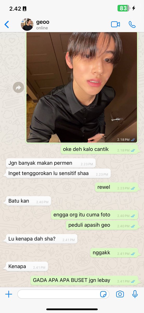 mindimargins's tweet photo. A Keonhyeon one tweet au

Jadi lebih cantik Jessa or Shaquil, Ge? https://t.co/gyrREvBB49