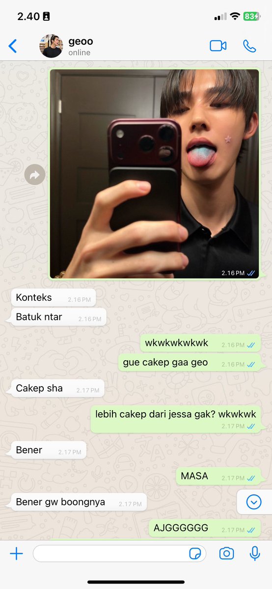 mindimargins's tweet photo. A Keonhyeon one tweet au

Jadi lebih cantik Jessa or Shaquil, Ge? https://t.co/gyrREvBB49