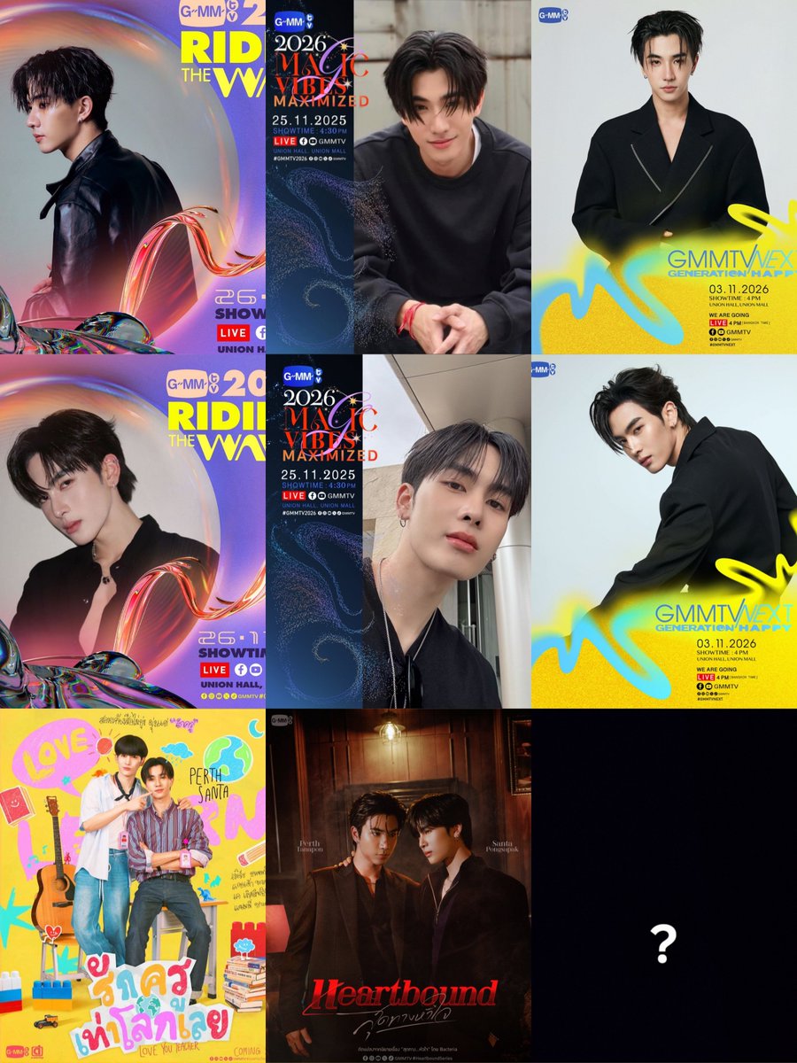 chubapie's tweet photo. #GMMTVNEXT
#PerthSanta #เพิร์ธแซนต้า

What is next???

2025                     2026                       2027 https://t.co/2FI7dN3e7R
