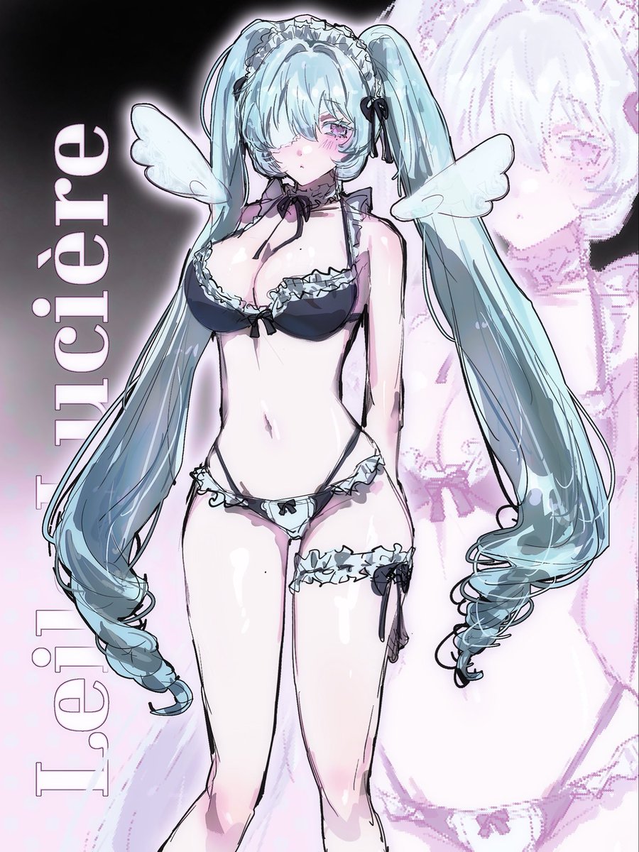 poyotyan_nero's tweet photo. #OC 水着メイド⑅･⏦ﾟ♡ https://t.co/Yiru7S7mCg