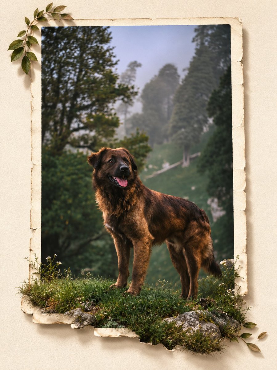 Goodmanprotocol's tweet photo. GPT Image 2.5

Prompt:
UNIVERSAL PROMPT - PREMIUM MINIMALIST EDITORIAL COLLAGE | 3:4

Upload your photo to ChatGPT, then copy and paste the prompt below.

Transform the uploaded photograph into a premium minimalist editorial collage on a warm ivory paper background, in a 3:4 vertical aspect ratio.

PHOTO PRESERVATION: Keep the original photograph and its subject completely unchanged. Preserve the subject’s identity, facial features, pose, clothing, colors, textures, lighting, and natural details. Do not redraw, retouch, distort, or alter the original image.

3D POP-OUT EFFECT: Create a sophisticated, realistic three-dimensional composition in which the subject and relevant natural elements appear to extend beyond the bottom edge of the original photo frame, breaking the boundaries of the image. Make the transition seamless and physically convincing, with precise depth, natural perspective, and soft, realistic cast shadows.

BACKGROUND & AESTHETICS: Use a warm ivory, subtly textured paper background with generous negative space. Maintain a clean, understated, luxury-magazine aesthetic with refined art direction, elegant composition, and a premium editorial finish.

LIGHTING & DEPTH: Incorporate soft, directional studio lighting, delicate shadows, realistic dimensional layering, and subtle tonal contrast to enhance the paper texture and three-dimensional effect without overwhelming the original photograph.

FINAL OUTPUT: A visually striking, photorealistic editorial collage that feels minimal, sophisticated, and art-directed for a high-end design magazine. Preserve the original photograph wherever it appears, and ensure the pop-out elements blend seamlessly into the overall composition.

Aspect ratio: 3:4 vertical.