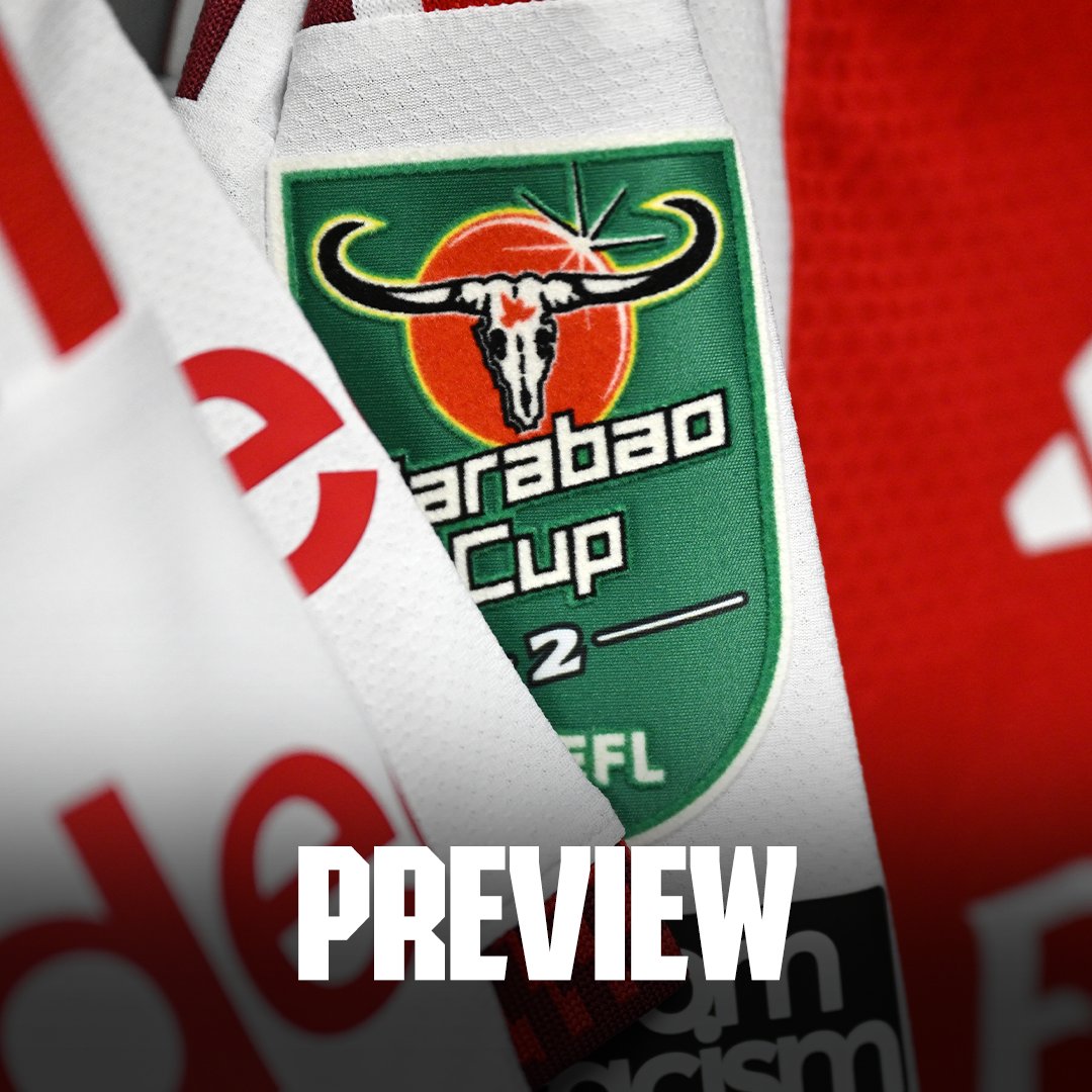 Arsenal's tweet photo. Back in Carabao Cup action ⌛️

Everything you need to know about our trip to Fleetwood Town 👇