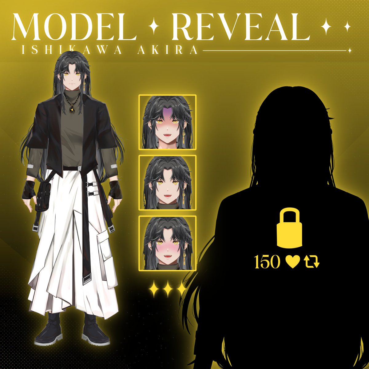 IshikawaAkiraa's tweet photo. 🌪️⚔️ THE FINAL SEAL…

The winds are stirring, and the final veil is about to fall. One last step before my true form is revealed.

Kazehana, let's make this moment unforgettable! 🌸🍃✨

#IshikawaAkira #VTuberID #ModelReveal https://t.co/jEr51gORv9