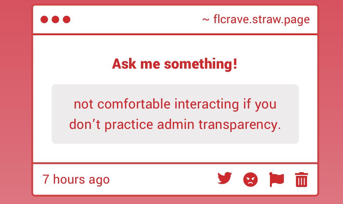 FL_CRAVE's tweet photo. // right.. okay, considering this is a problem to try to run a supportive account for fl, you can also find me at @sshortnspooky. hopefully this clears things up and we can start doing fun things. https://t.co/xFJhKphsWF