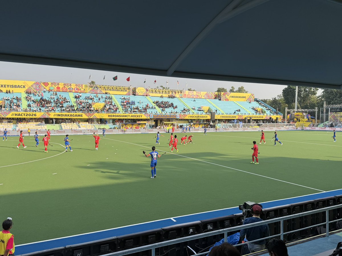 ALAN_JOSE_JOHN's tweet photo. After a slight bit of traffic and travel delay we’re here at the Olympian Surjit Singh Stadium in Jalandhar. 

Keep a track of @ITGDsports for the latest from the Hockey Asian Champions Trophy. 

#HACT2026 #Hockey https://t.co/W7066hf7Zk
