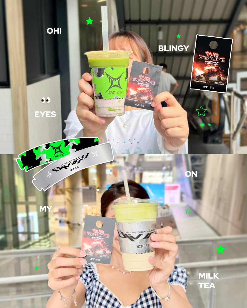 koithethailand's tweet photo. 📢 NCTzen มาทางนี้!🔥 พบกับ [Store Front] Event มาดูกันว่ามีอะไรบ้าง 👀✨

🧋เมื่อซื้อเมนูที่รวมรายการ* ไซซ์ M ขึ้นไป
▪︎ CACAO BARRY
▪︎ GOLDEN BREW GREEN MILK TEA
▪︎ MATCHA ORH NEE
▪︎ SALTED ORH NEE GREEN MILK TEA
▪︎ DOUBLE MATCHA LATTE

⭐รับเลย!⭐
💚 Straw Charm จำนวน 1 ชิ้น
💚 NCT 127 Cup Sleeve [Random] จำนวน 1 ชิ้น

จึ้งๆก่อนไปดูคอนฯได้ที่

📍 ร้าน KOI Thé 10 สาขาที่ร่วมรายการ
Siam Square One | Central Ladprao | Samyan Mitrtown | Fashion Island | Central Rama 9
Central Chaengwattana | One Bangkok | Mega Bangna | Emquartier | Central Rama 2

🗓️ วันที่ 28 ต.ค. 2569 - 7 พ.ย. 2569

*ไม่จำกัดจำนวนการซื้อต่อครั้ง
*สินค้ามีจำนวนจำกัด *ไม่ร่วมผ่านการสั่ง Delivery
*เงื่อนไขเป็นไปตามที่บริษัทกำหนด

#NCT127 #BLINGY #NCT127_BLINGY
#NEO_LOST_FOUND_CENTER
#NCT127_BLINGYinBANGKOK
#SMTrue #KOIYourDailyBeat 
#KOITheThailand 
#OnlyKOIThe