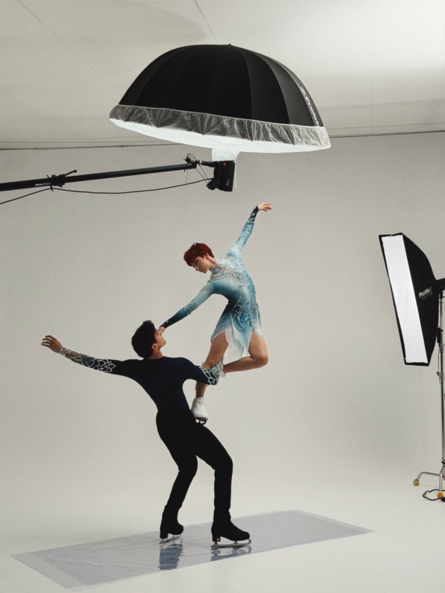 LBUpdates's tweet photo. "BTS with @/risportskates ✨"

– Evgeniia and Geoffrey looking gorgeous in their newest Instagram post! https://t.co/NyaTVuvLW5