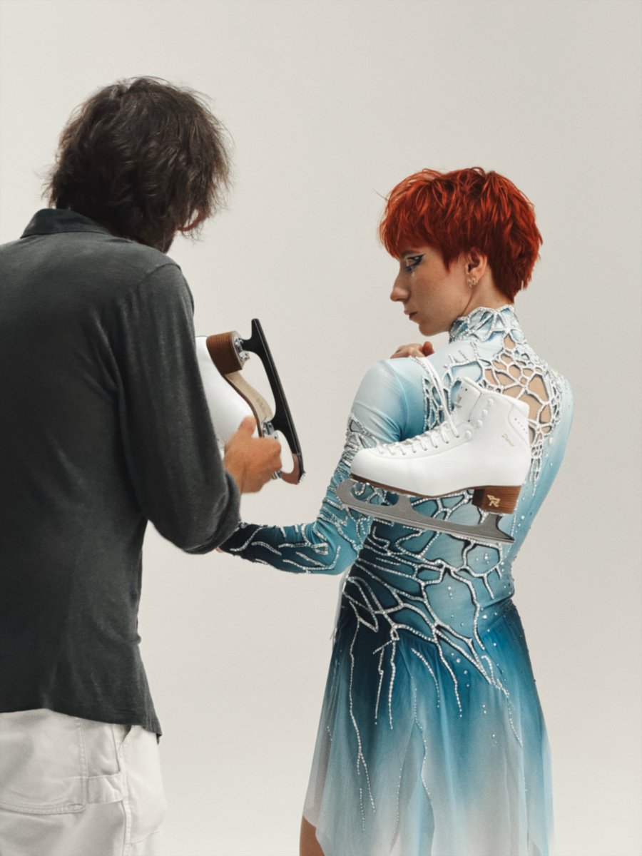 LBUpdates's tweet photo. "BTS with @/risportskates ✨"

– Evgeniia and Geoffrey looking gorgeous in their newest Instagram post! https://t.co/NyaTVuvLW5