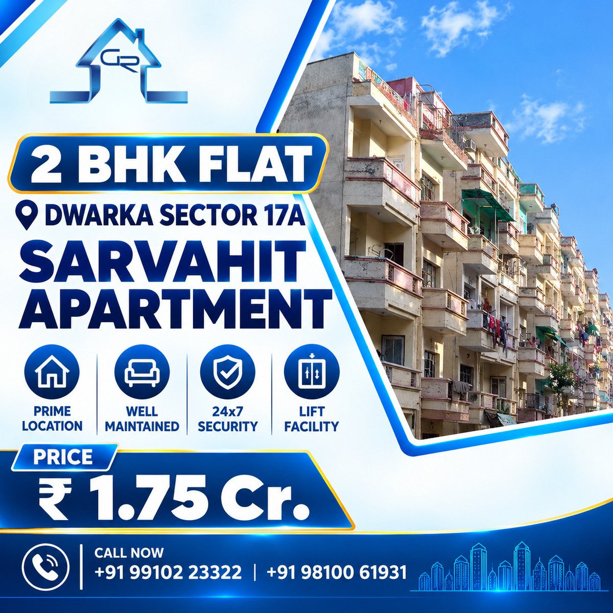 GuptaRealtors's tweet photo. Your Perfect 2 BHK Home Awaits in Dwarka!

Experience the perfect blend of comfort, space, and convenience with 2 BHK Apartments in Dwarka. Find a home that suits your lifestyle and brings you closer to everything that matters. 

#GuptaRealtors #2BHK #DwarkaProperty #FlatsForSale https://t.co/6LvAeft5Rl