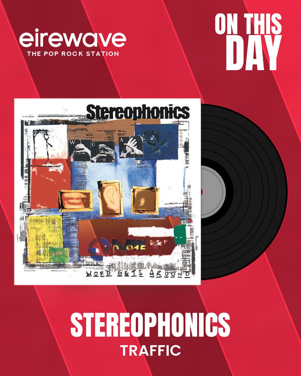 eirewave's tweet photo. On this day in 1997, @stereophonics released one of the most depressingly relatable songs in history, Traffic. The fourth single from their debut album charted at No.20 in the UK. https://t.co/GaX6XjmJyL
