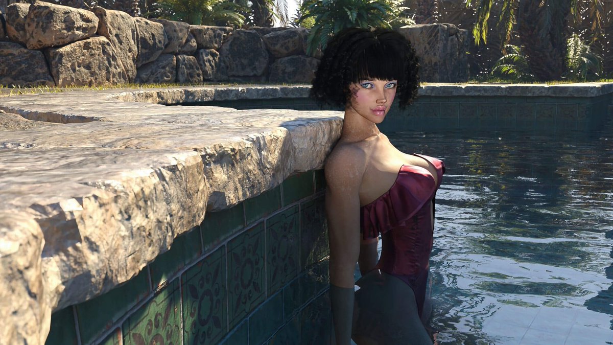 Ludedwolf's tweet photo. @GreenGestalt111 @RealMatthewBall I'm a Daz3d users. Back on the day, people would shit on Daz3d renders and call it Barbies for men.

I don't know if Daz3d renders counts as art or not. Honestly I don't care and I don't see myself as an artist anyway.

I just enjoy rendering characters. https://t.co/mUTMynNYHS