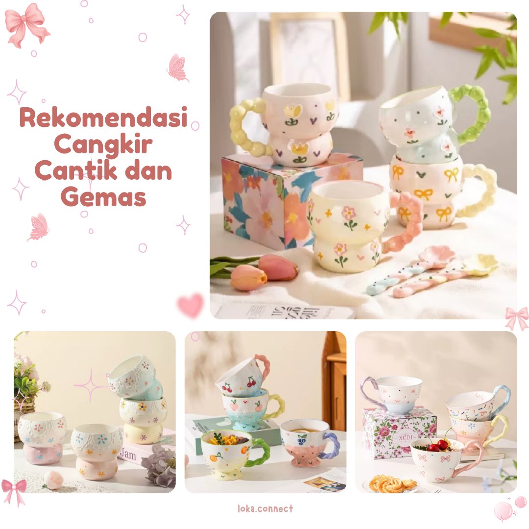 lokaconnet's tweet photo. KOK ADA BARANG SE GEMES INI??? 😭💗🎀

racun hari ini buat kalian yang suka barang lucu, imut, dan bikin pengen checkout padahal awalnya cuma mau lihat-lihat 🥹🛒 https://t.co/uRk3sPeK13