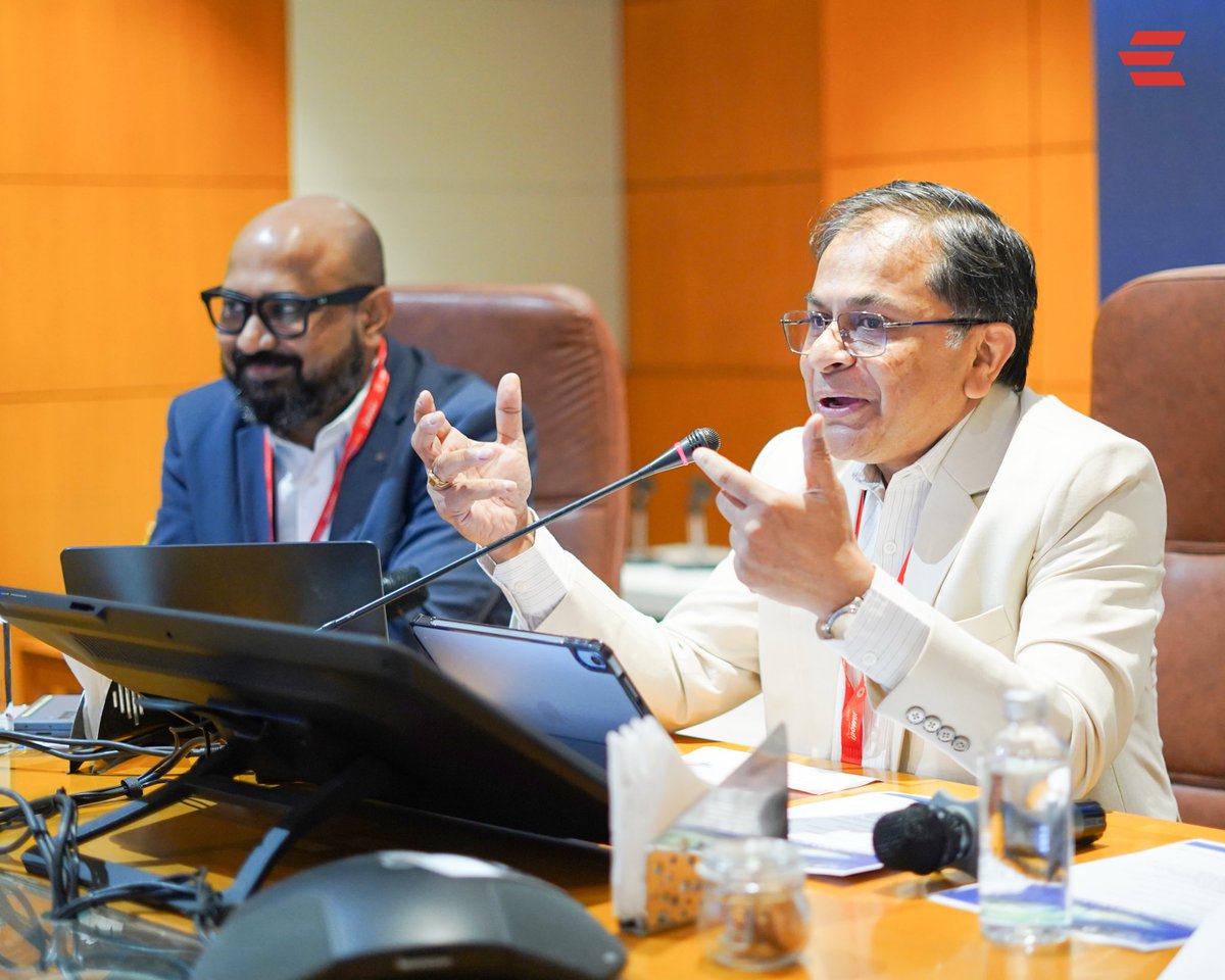 EpsilonGraphite's tweet photo. What will shape India’s battery ecosystem for the next 15–20 years?

At The Battery Show India 2026, Karanveer Aneja of Epsilon joined industry leaders to discuss how focused technology choices  can help India build a globally competitive battery ecosystem.

#EnergizingTheWorld https://t.co/kQxWZ82JCR