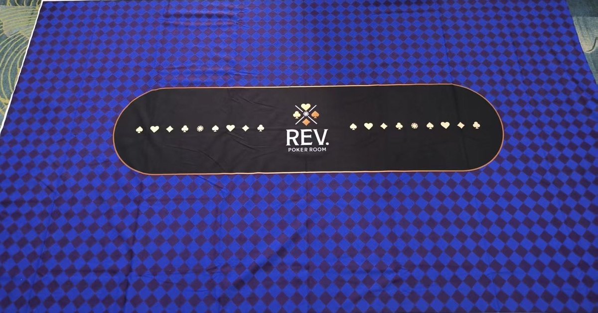 rev_imaikepoker's tweet photo. トナメ用3種、リング用1種の5枚の��シャが完成しました！
着々とオープン準備進んでおります！ https://t.co/B1rjZmrVqZ