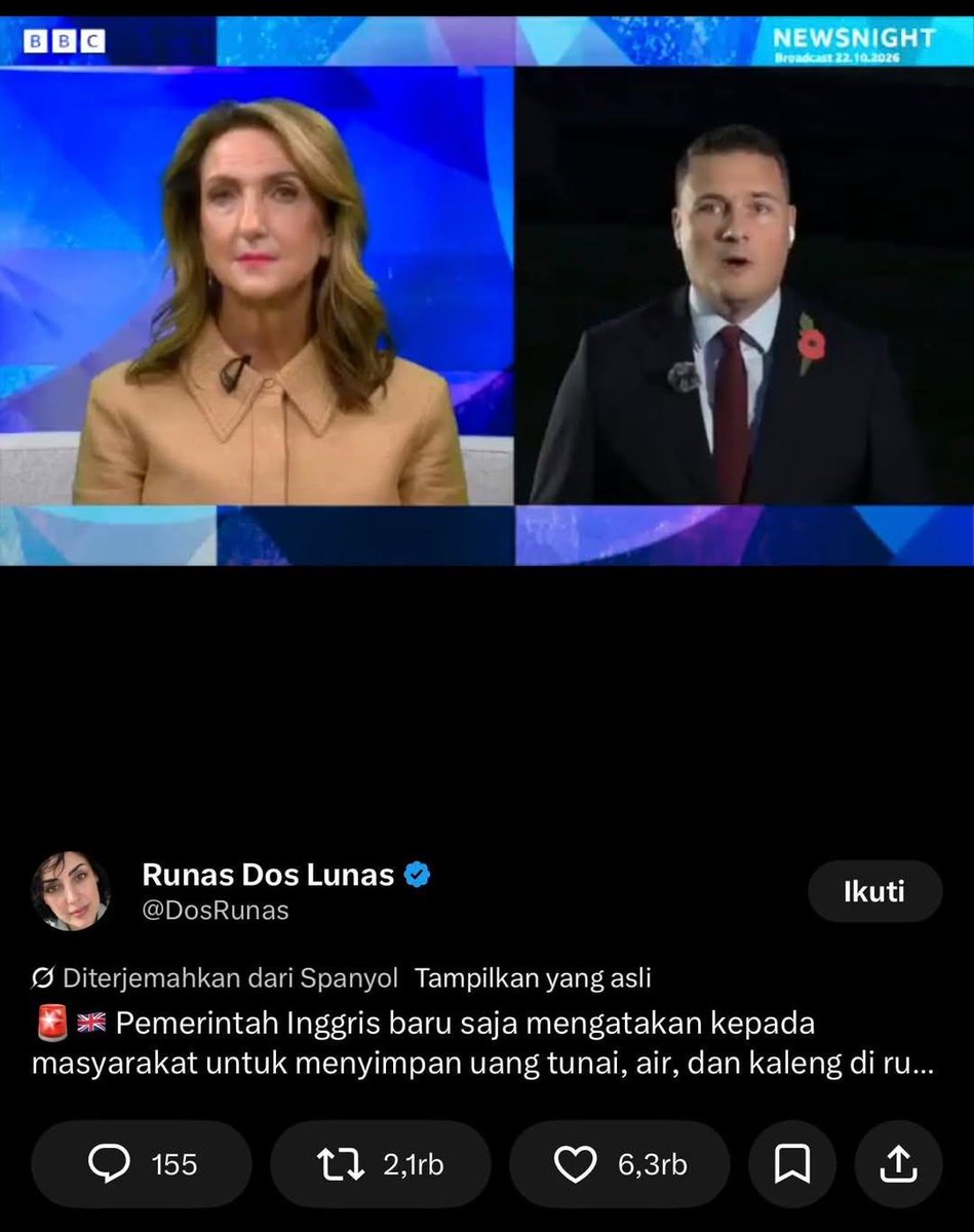 sundarese's tweet photo. APAKAH BUMI AKAN TERJADI SESUATU??‼️ 👀

JEPANG, INGGRIS DAN UNI EROPA mengeluarkan permintaan darurat agar warganya menimbun makanan,air dan persediaan toilet menjelang potensi bencana. https://t.co/4AfeXaalgv