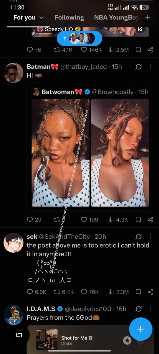 nkayxv's tweet photo. @SekAndTheCity LMAO https://t.co/Qr6z39Ci3H