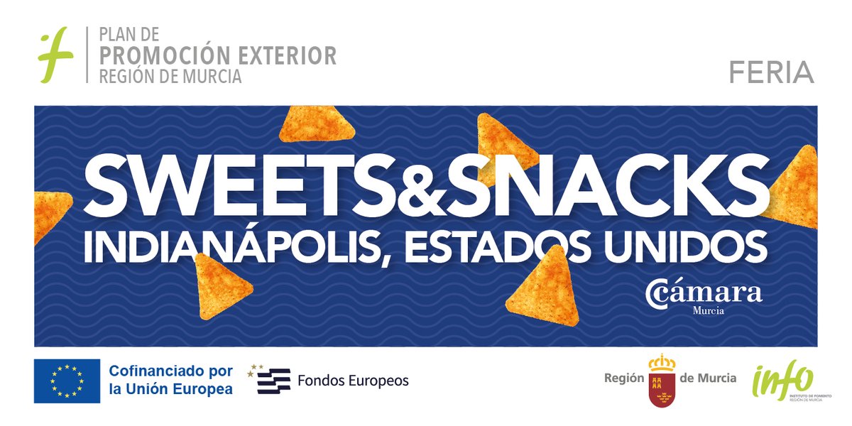 infoRMurcia's tweet photo. 🍬 Para saber hacia dónde va tu sector, a veces hay que verlo de cerca.

En mayo, Sweets &amp; Snacks Expo reunirá en Indianápolis a marcas, compradores y distribuidores de todo el mundo.

🇺🇸 Una oportunidad para explorar el mercado de EEUU y abrir nuevos contactos.

⬇️ https://t.co/YVEgT9NYbS