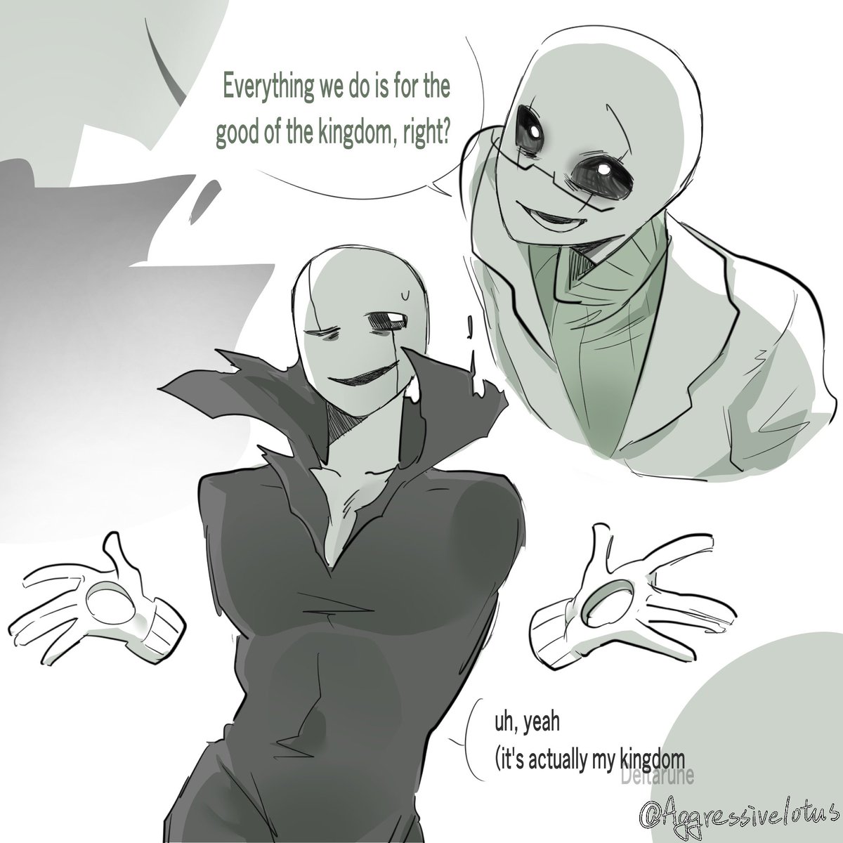 aggressivelotus's tweet photo. Just Gaster and Wingdingdingdangdon https://t.co/hSWzDzNa3o