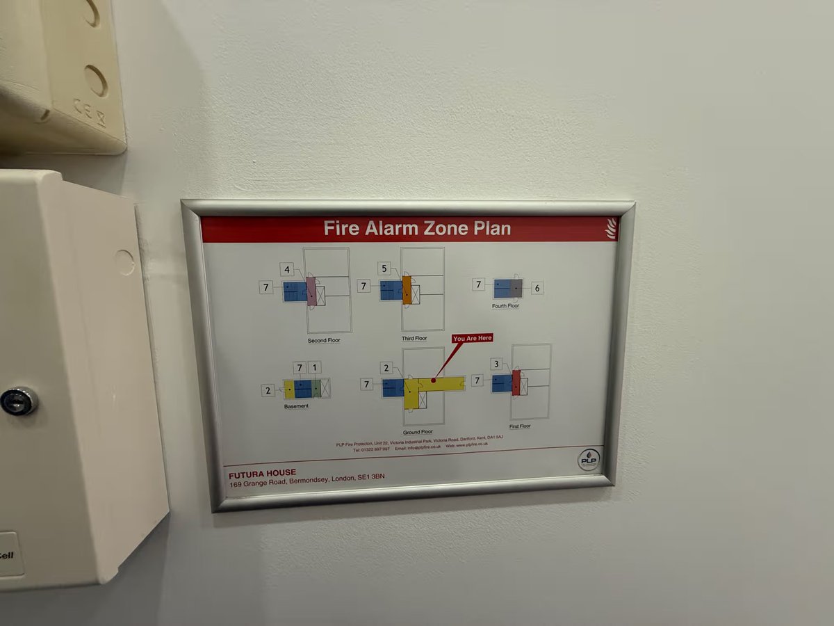 Lscertificate's tweet photo. We recently completed a Fire Risk Assessment (FRA) at Grange Road, London, assessing fire risks, escape routes and existing safety measures.
Book Your FRA Today! visit this link: https://t.co/6Hlgwntxwt
#FireRiskAssessment #FireSafety #FireSafetyAssessment #FireRisk https://t.co/U5gRLbl9Tn