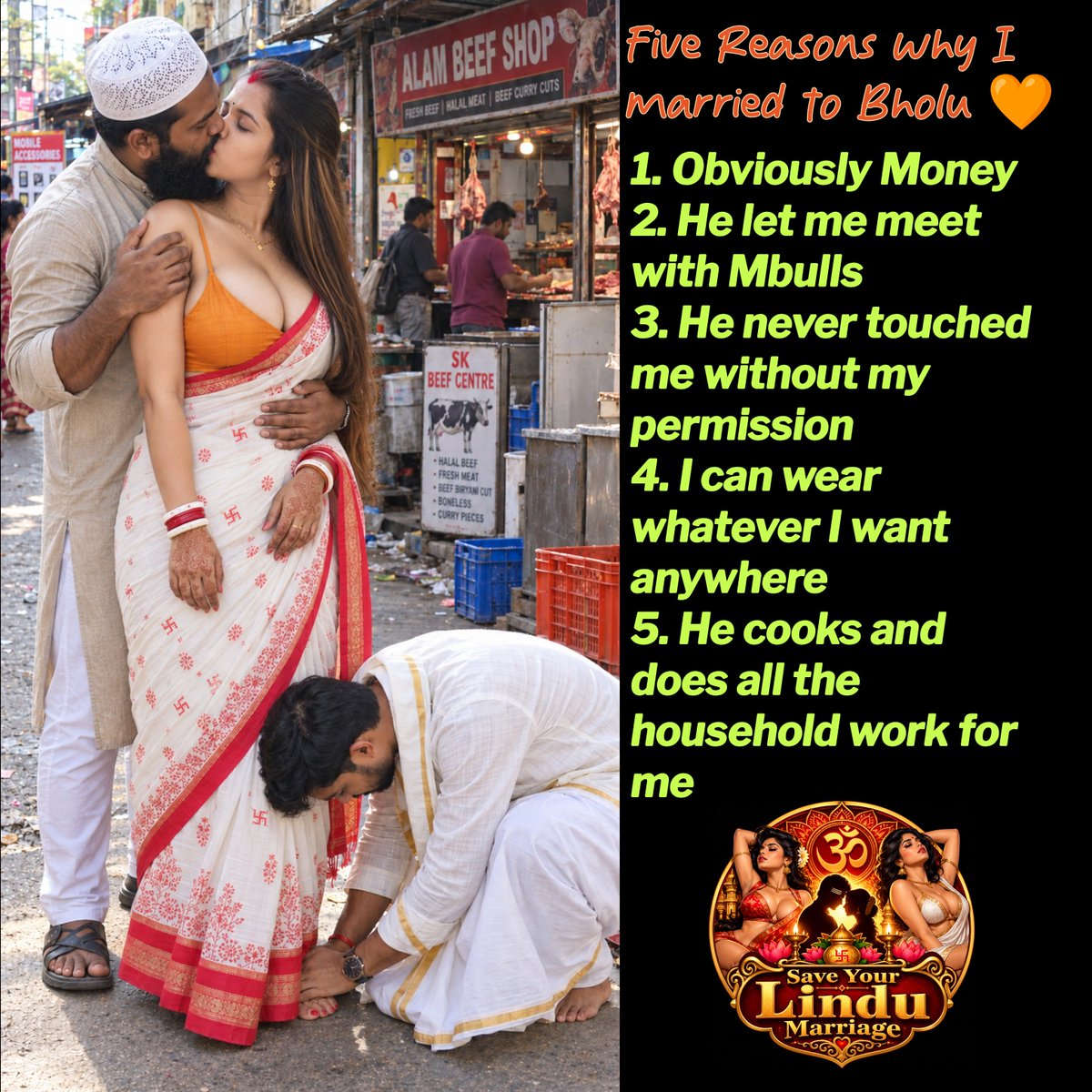 banerjee_siya1's tweet photo. My Succesful Lindu Marriage https://t.co/epTTzeOea6