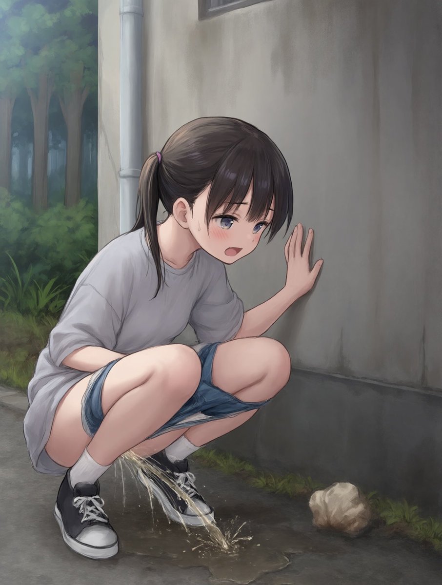 oshikkotera's tweet photo. トイレが閉まってるの���悪いのよ！ https://t.co/vcf0I6T6lr