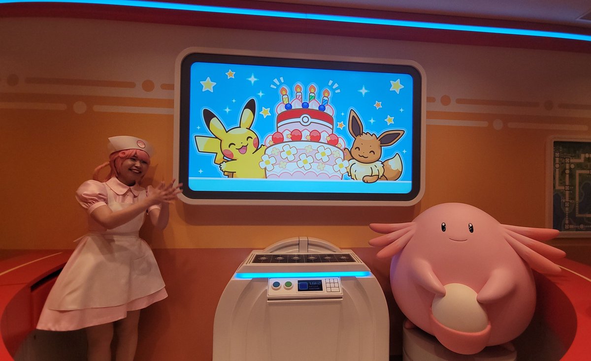 achan_poke_'s tweet photo. 誕生日お祝いありがとうございました😭
#ポケパーク #ポケパークカントー https://t.co/ijhnm027bF
