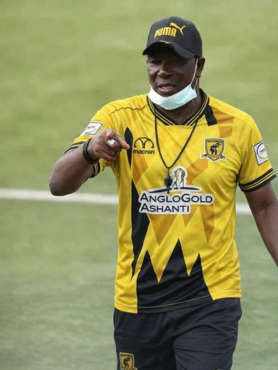 BornAgain771's tweet photo. BREAKING: FC AshantiGold part ways with Coach Abdul Karim Kabutey Zito and 2 others #BornAgainSports https://t.co/VtFT8XL5xQ