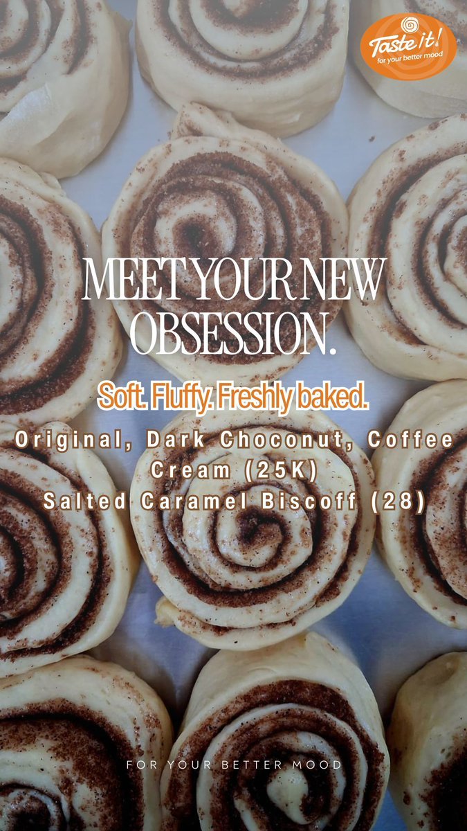 FOOD_FESS's tweet photo. 🍑 hii guys! anyone in jaksel craving cinnamon rolls? 🥹🤎

open PO for this week, ready Thursday! Jabodetabek only, based in Duren Tiga. leave trace if interested <3 https://t.co/gnkMKDfyrI