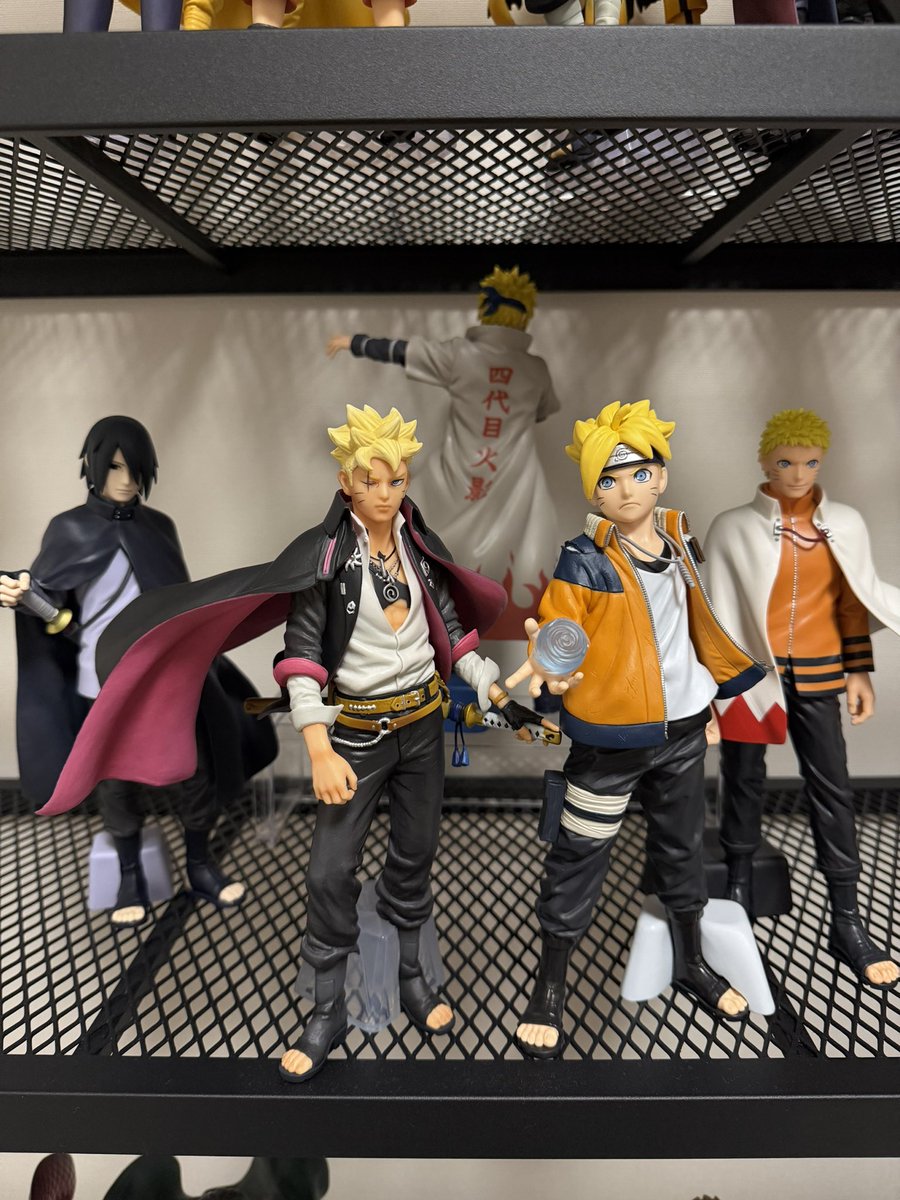 FUMISHIO55_526's tweet photo. BORUTO MASTERLISE OUTSIDE 並べてみた！
BORUTOシリーズもっと出して欲しい🙏
#BORUTO #NARUTO https://t.co/kTl6H7JGx1