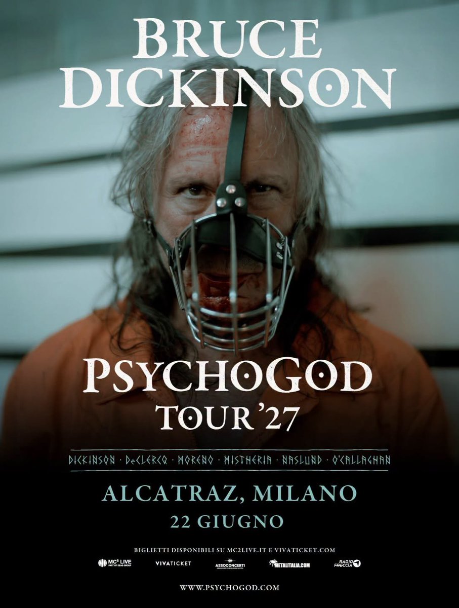 Basil_73's tweet photo. Il 22 giugno 2027 ho un impegno...
#BruceDickinson 
#Alcatraz, #Milano https://t.co/8k3aP3WMSS
