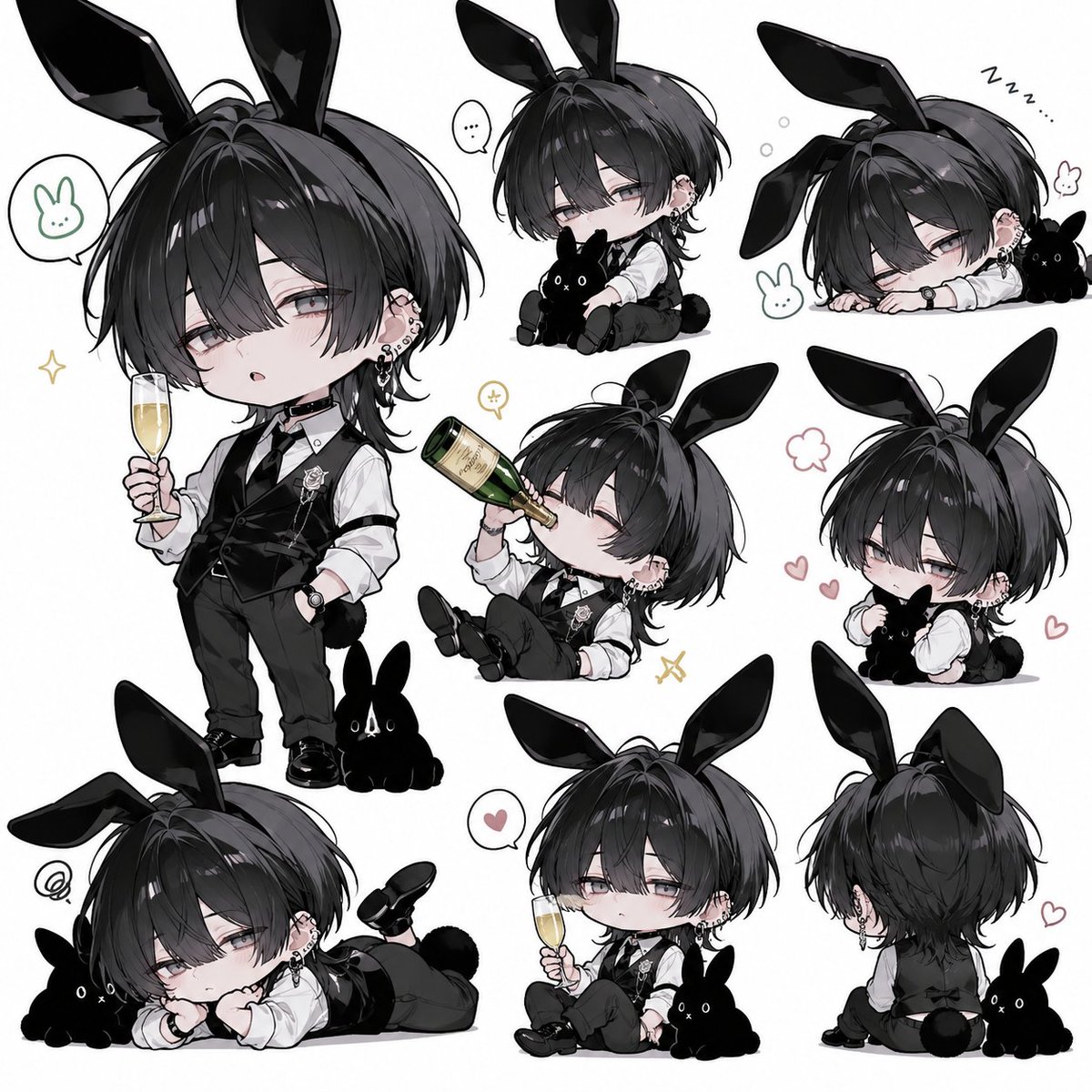 TunakanYasinoki's tweet photo. @Si__zu__0_0 ☺️☺️☺️
個人的にも好きだったからミニキャラも作っちゃった💓💓 https://t.co/2E8EzeyzWt