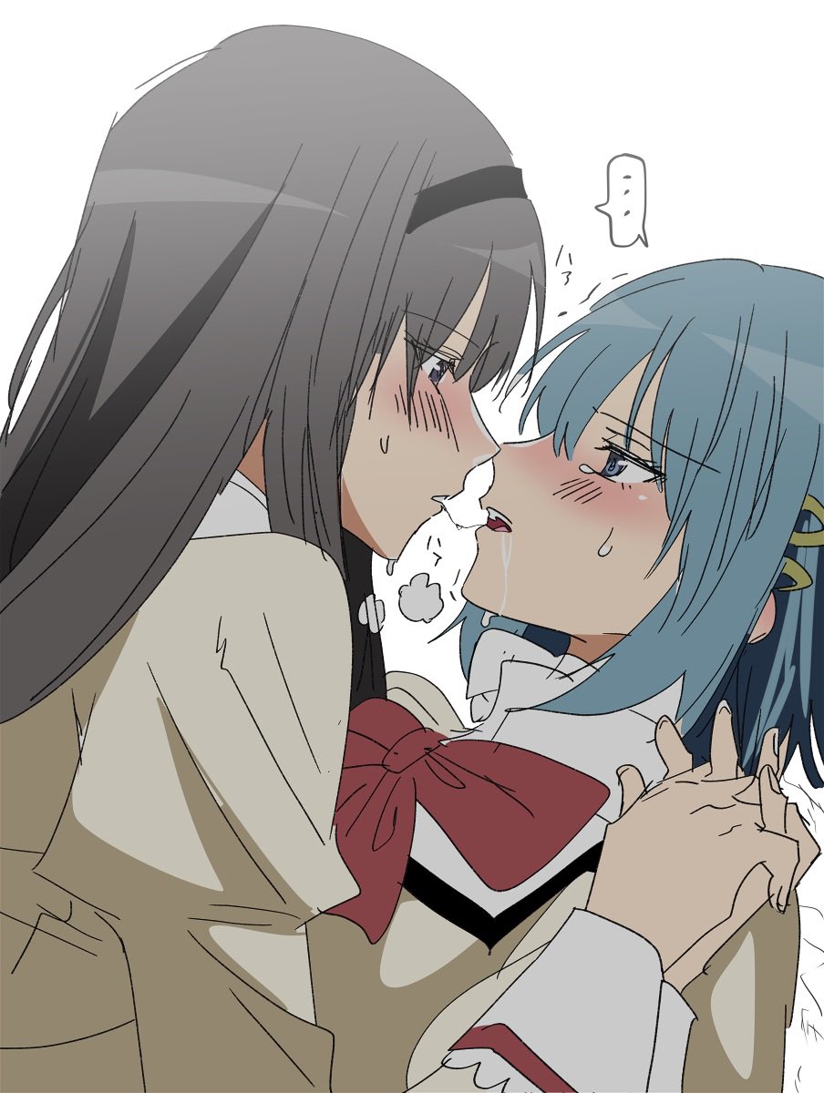 KuraMohu39's tweet photo. ネッ友さんが描いてくれたほむさや❤️❤️❤️かわいかわいだねえ❤️❤️
たぶんこれはほむが無理矢理始めてる💁‍♀️
ありがとね〜🫶(許可済) https://t.co/9tCJ4LhkZO