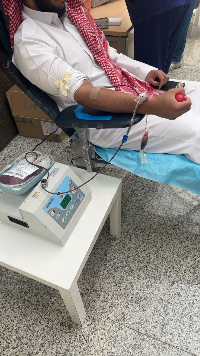 rwn_andy's tweet photo. مشاركتي في حملة التبرع بالدم 🩸

باذن الله الجايات اكثر من النادي طيبة الطبي💪🏻

@TMCmadinah
#حملة_التبرع_بالدم_TMC20 https://t.co/Ym7c7e5Slk