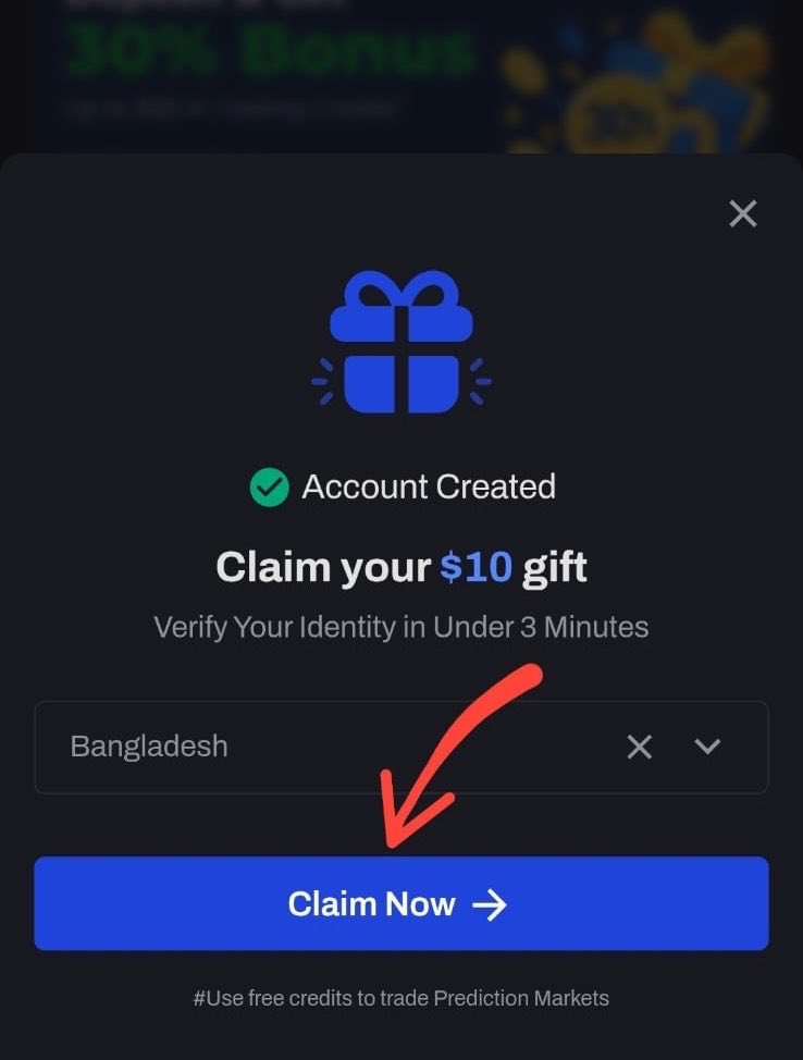 AlphaHunterHQ's tweet photo. 👀 Faida is offering $10 in Predict Credits

The interesting part?

No deposit needed to get started.

How to get it:

1. SignUp → https://t.co/cWfG4MpS84
2. Complete Level 1 KYC
3. Wait up to 12 hours for the bonus
4. Trade & withdraw eligible profits

💰 Minimum withdrawal: $2

I've already withdrawn $19 from Faida. 👀

⚠️ Bonus processing may take time. Offers can end anytime, so check the terms before joining.

Tried it yourself? Drop your proof below.