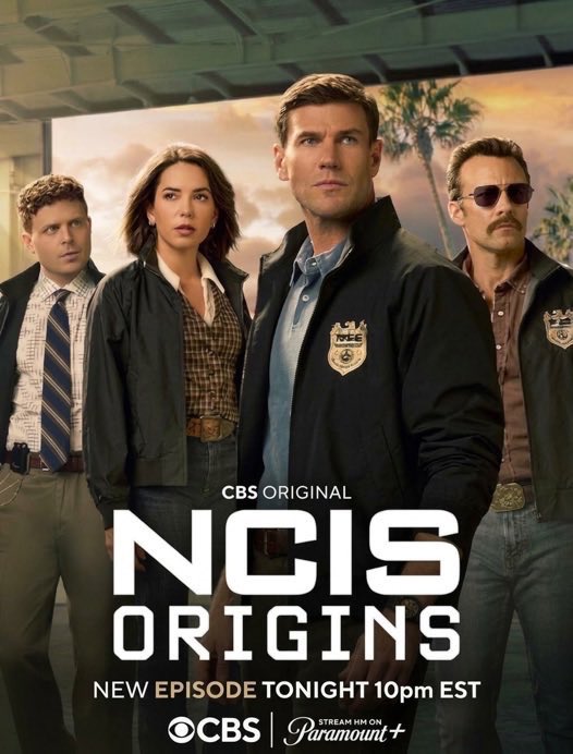 RealSeanSmart's tweet photo. Tonight is NCIS Tuesday on CBS 

08pm | NCIS (New) 
09pm | NCIS: New York (New) 
10pm | NCIS: Origins (New) 

Live on @CBS | Streaming on @paramountplus 

#NCIS #NCISNY #NCISOrigins #NCISverse @ncisverse #NCISTuesday https://t.co/0MOAMthRXb