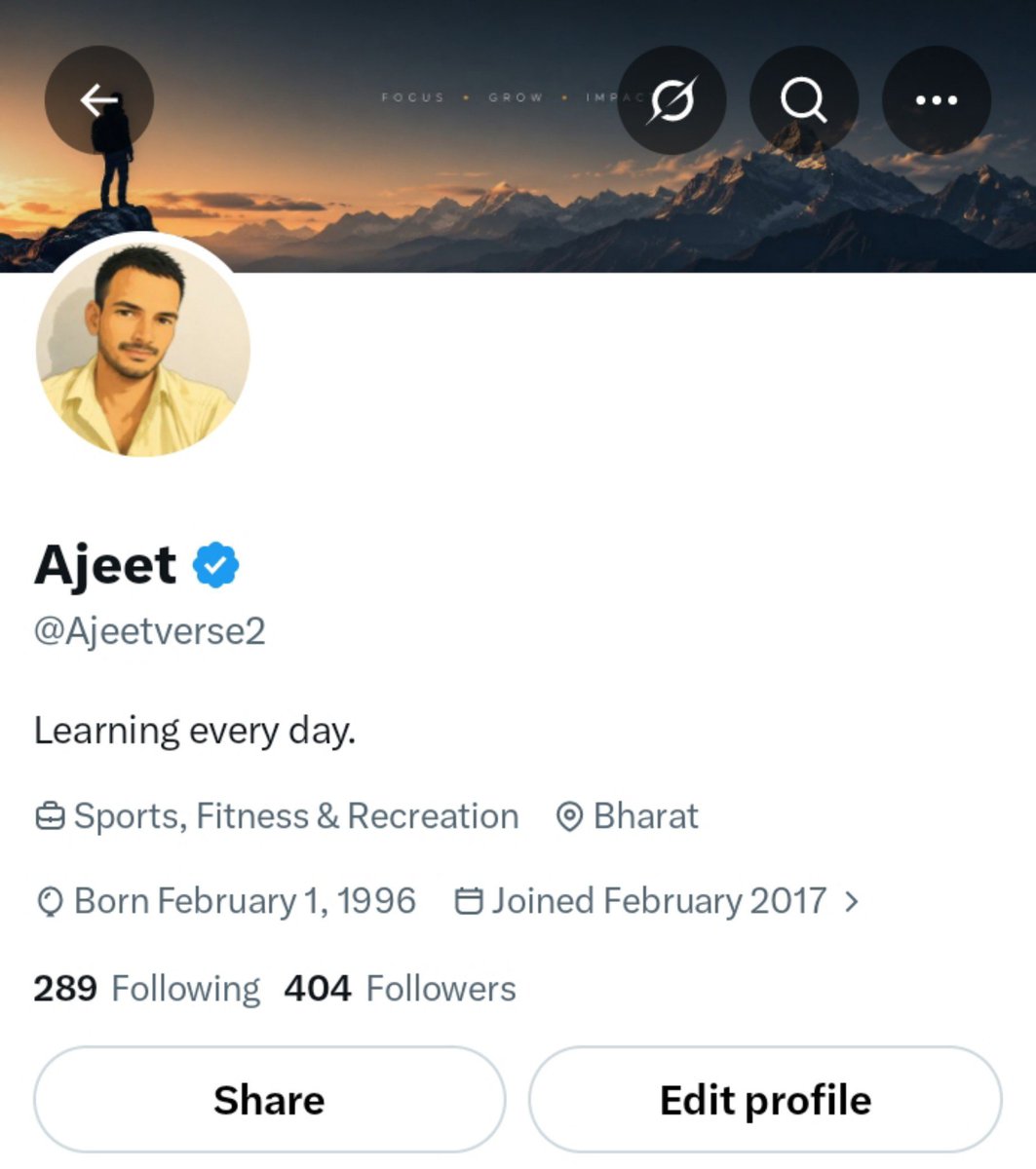 Ajeetverse2's tweet photo. 400 followers done ✅ https://t.co/4rOqe4iReg