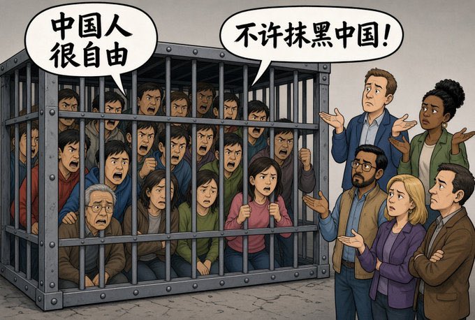 Artykkkk's tweet photo. @whyyoutouzhele 所以他到底说了什么？
小粉红还得违法翻墙求真相。 https://t.co/GvCRVPgkvk
