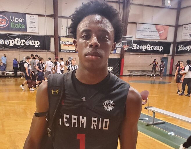NJHoops's tweet photo. Former Elizabeth star Jayden Pierre was among the NJ Hoopers selected in the G-League Draft - https://t.co/yfG7g89WT1 https://t.co/upksgTxety