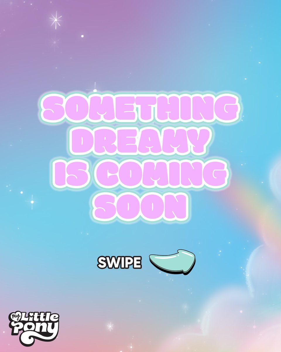 symbiotestudios's tweet photo. Very soon, all your dreams will come true ✨

Sign up now in our online store to be notified when our new My Little Pony Dream plushes are in stock!

🔜 https://t.co/lrWSqvP4Ba https://t.co/uqZlJdqSAZ