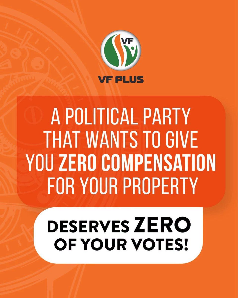 MM75401261's tweet photo. Know your DA - In a debate about land expropriation Dean Macpherson, DA Minister of Public Works and Infrastructure said: “Nil is a form of compensation.” REMEMBER ALSO ON LOCAL LEVEL
THINK BEFORE YOU VOTE DA‼️ https://t.co/9uLKDU07bg