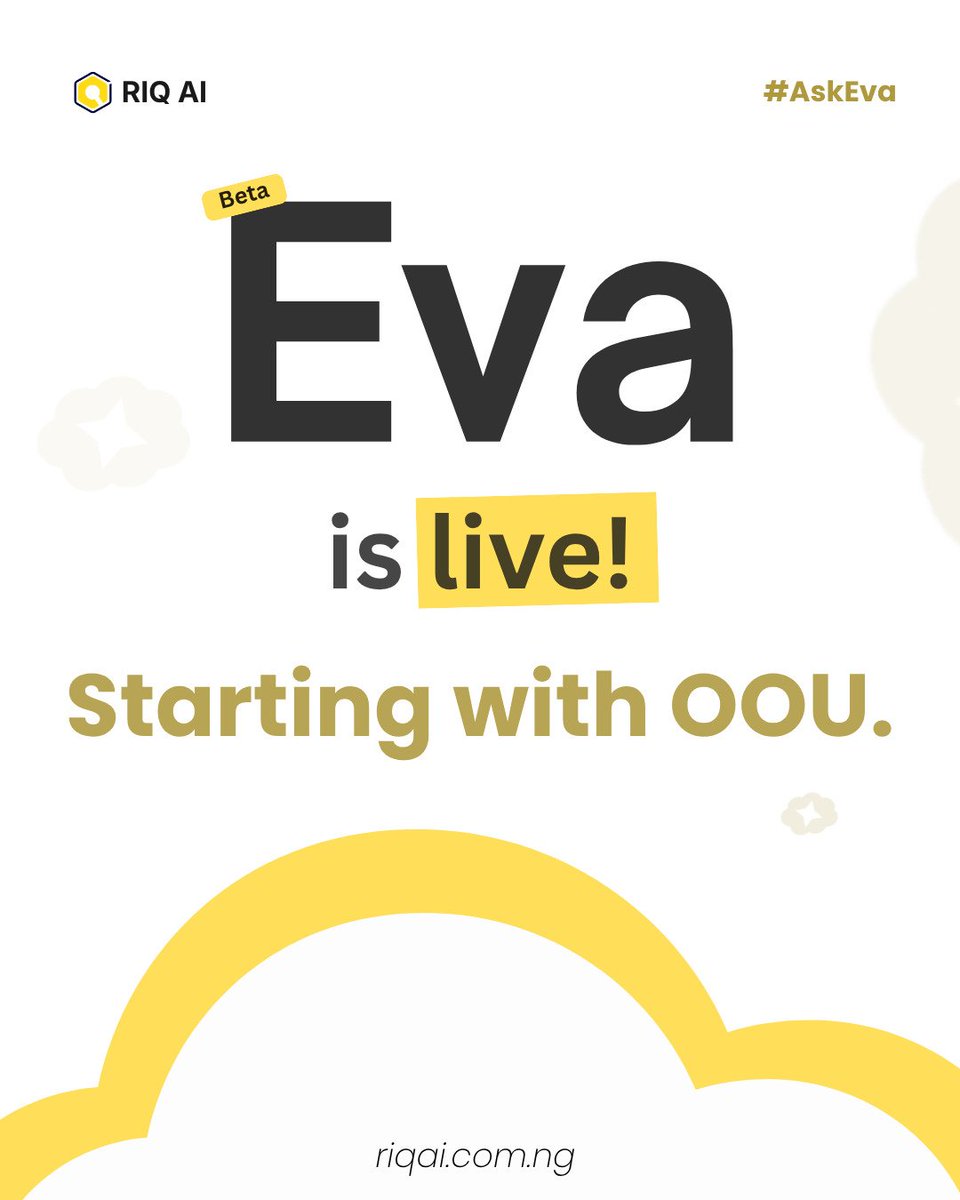 ore_it_is's tweet photo. Eva is back! And improved too 🔥. Ask your first question: Link in Bio https://t.co/yVzdlO2vdP