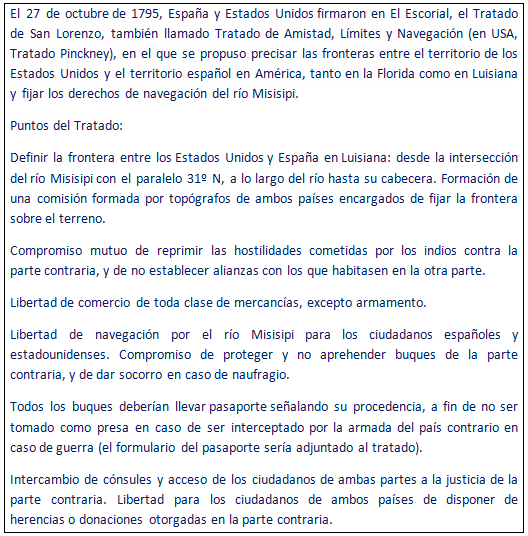 javierleoncio49's tweet photo. El 27 de octubre de 1795, hoy hace 231 años, España y Estados Unidos firmaron el primer Tratado de amistad, límites y navegación. @HisNorteamerica,@SpainInTheUSA,@USembassyMadrid,@HispanicCouncil,@HSAmuseum,@USAgov,@VisitTheUSA,@USAenEspanol https://t.co/4S2vyqyjhQ