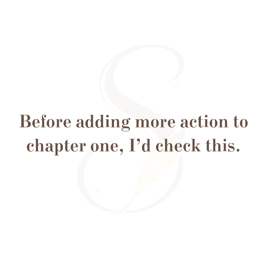 the_Scribelle's tweet photo. I’d check what the reader has a reason to care about.
A chase can be exciting, but I still want some sense of who is in danger, what they want, or what losing would mean to them. https://t.co/opkico8VBx