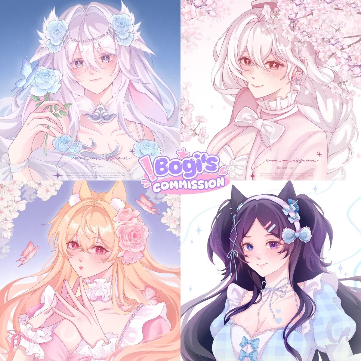 Bogi_ng02's tweet photo. Hii everyone~~ ♡ 🌷

I’m open for commissions on VGen and DM! 💗

VGen: https://t.co/UNu4IlIV0K
DM: https://t.co/vc3nIcXgpp

I’d love to draw your lovely OCs! 🥹💕 Any support is greatly appreciated. Hope to work with you soon~ ♡

#commission #VGenComm #opencommission #Vgen https://t.co/uhwXqUTrYE